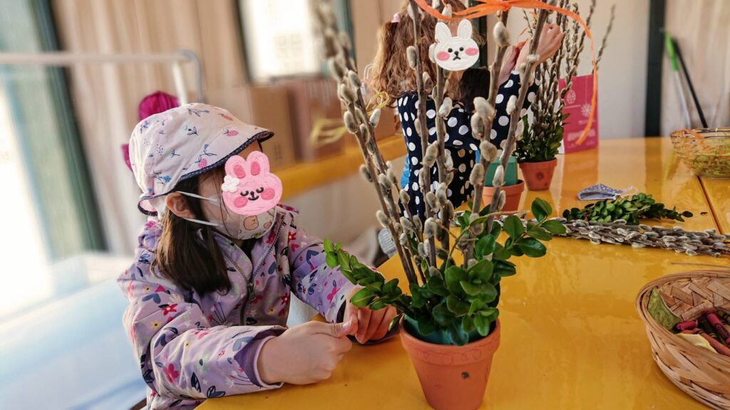 子供が楽しめるワークショップも用意されています