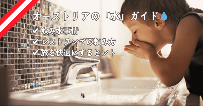 オーストリアの水道水は飲める？観光中の飲み水事情とレストランでの頼み方をやさしく解説