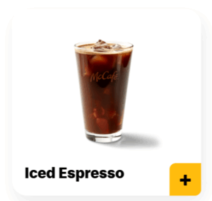 Iced Espresso @ マック